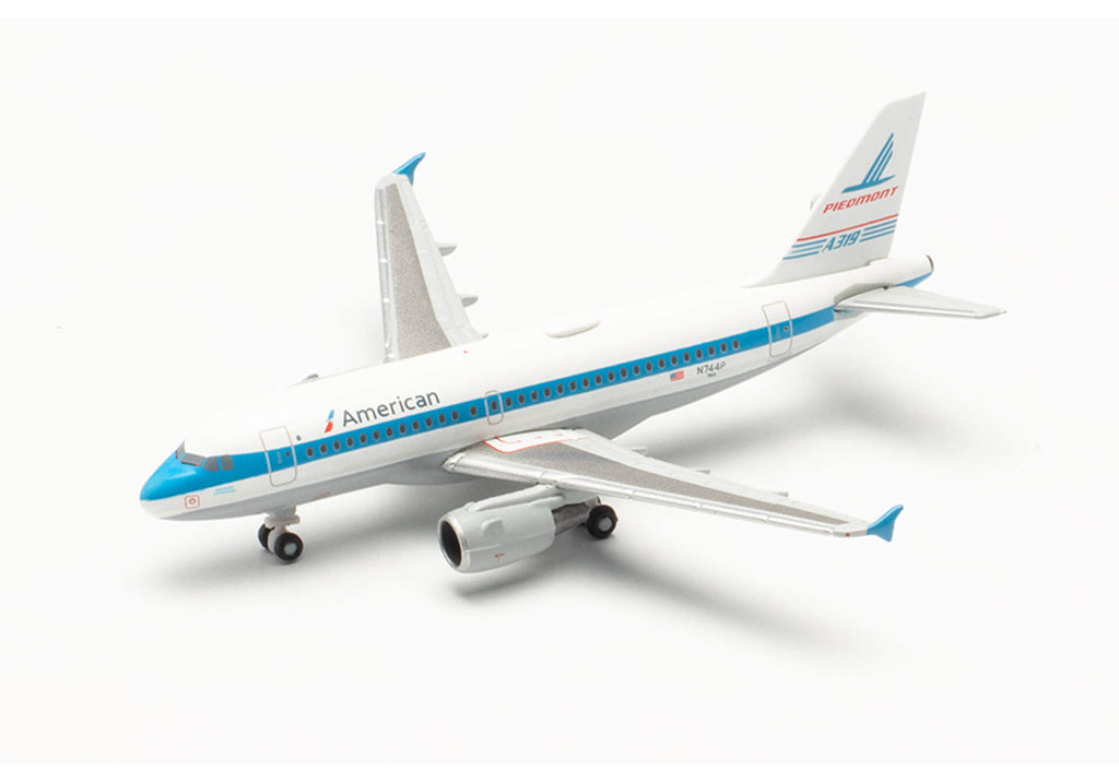 Airbus A319 American Airlines diecast model Herpa