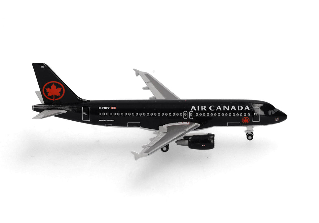 Airbus A320 Air Canada Jetz diecast model Herpa