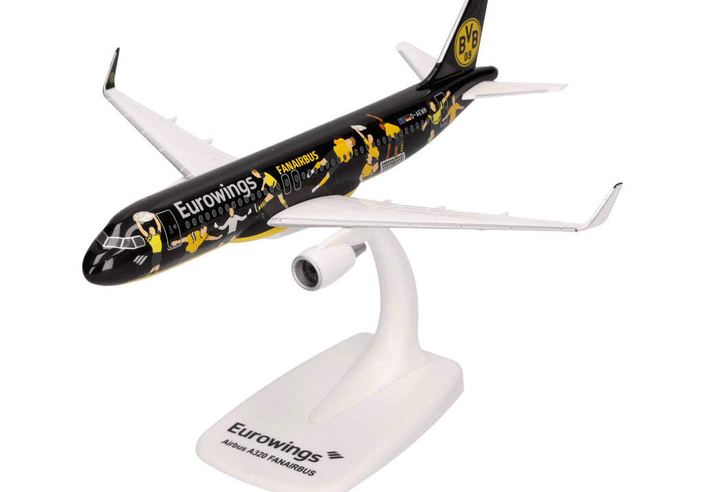 Airbus A320 Eurowings Herpa Wings Canada Plane Model with Stand – 1/200 Scale