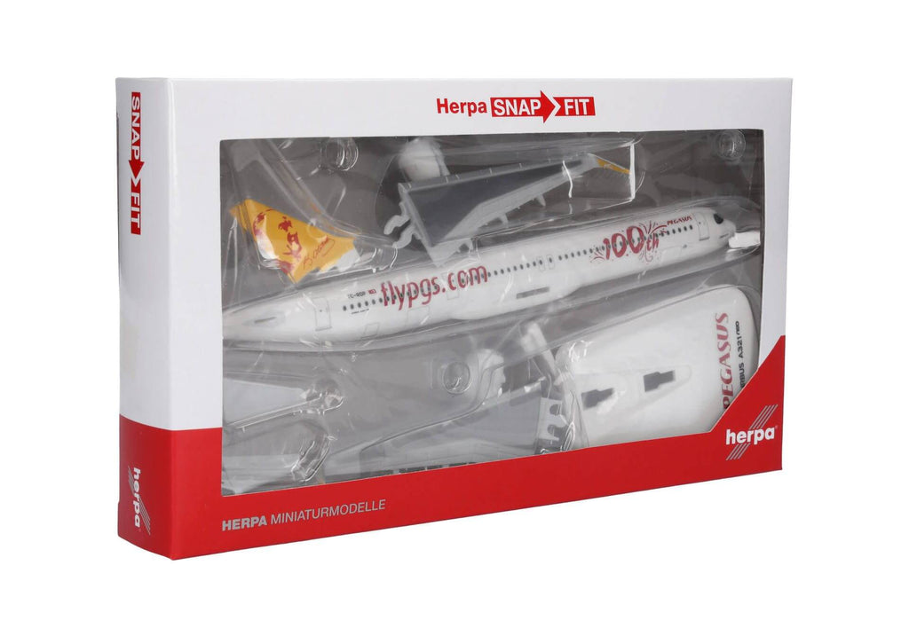 Airbus A321neo Pegasus Airlines scale plane cheap Herpa 1 200 Canada
