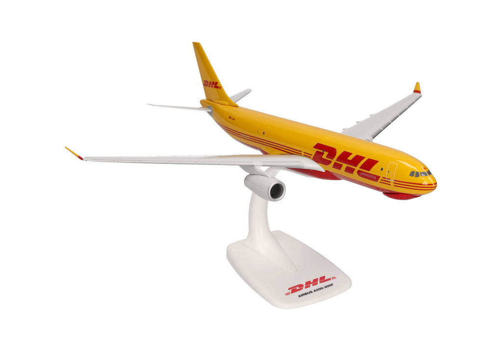 Airbus A330-200F DHL Plane Model with Stand – 1/200 Scale 2