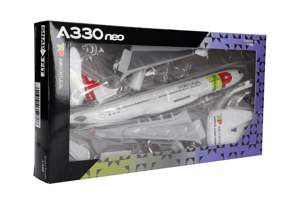 Airbus A330-900neo TAP Air Portugal Model with Stand Herpa
