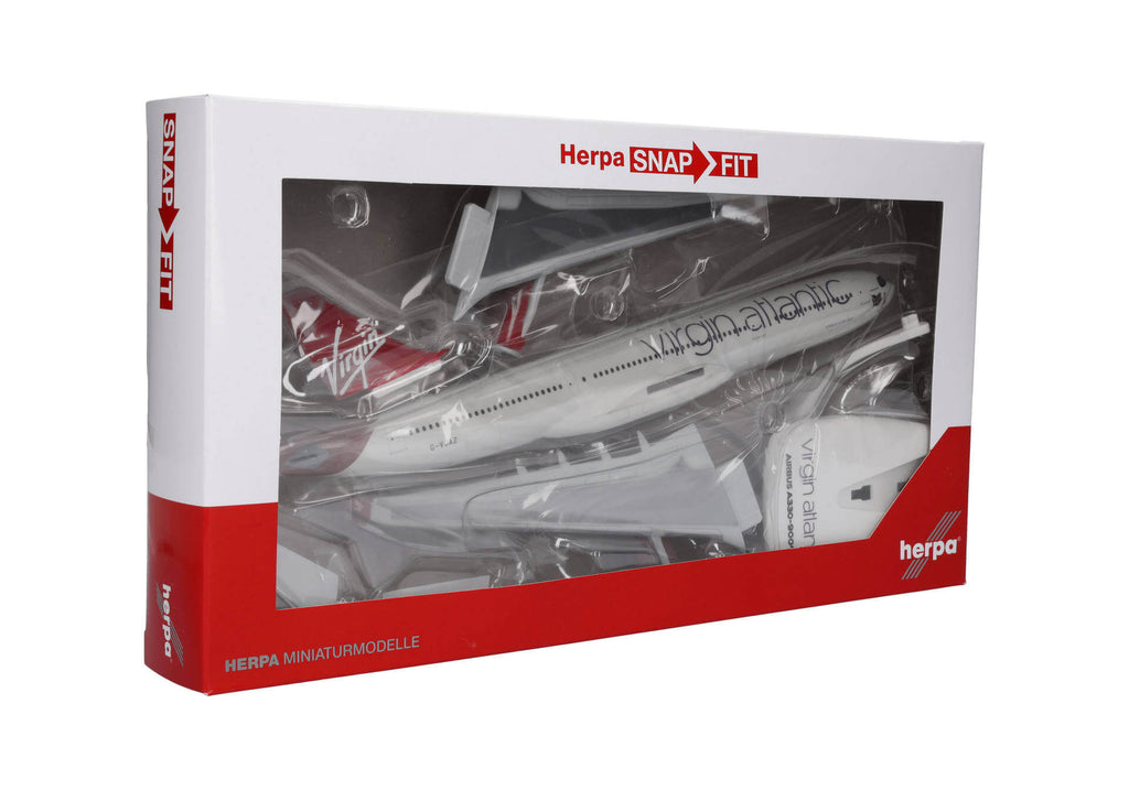 Airbus A330-900neo Virgin Atlantic Plane Model with Stand – 1/200 Scale Herpa Wings 3