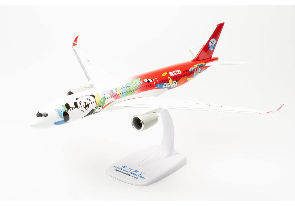 Airbus A350-900 Sichuan Airlines Plane Model with Stand – 1/200 Scale
