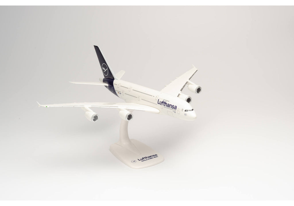 Airbus A380 Lufthansa Plane Model with Stand – 1/250 Scale_1