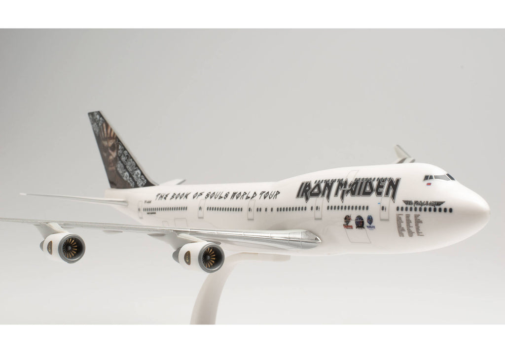Boeing 747-400 Iron Maiden Plane Model with Stand – 1/250 Scale_4