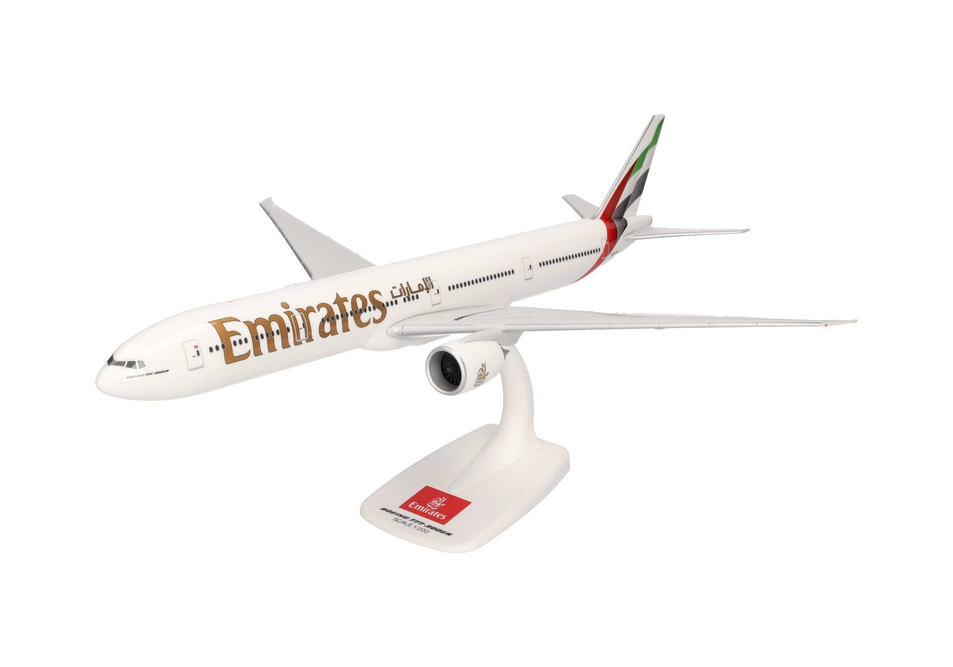 Herpa　ヘルパ｜Boeing 777-300ER｜2005年クリスマスモデル Boeing_777-300ER_Emirates_A6-