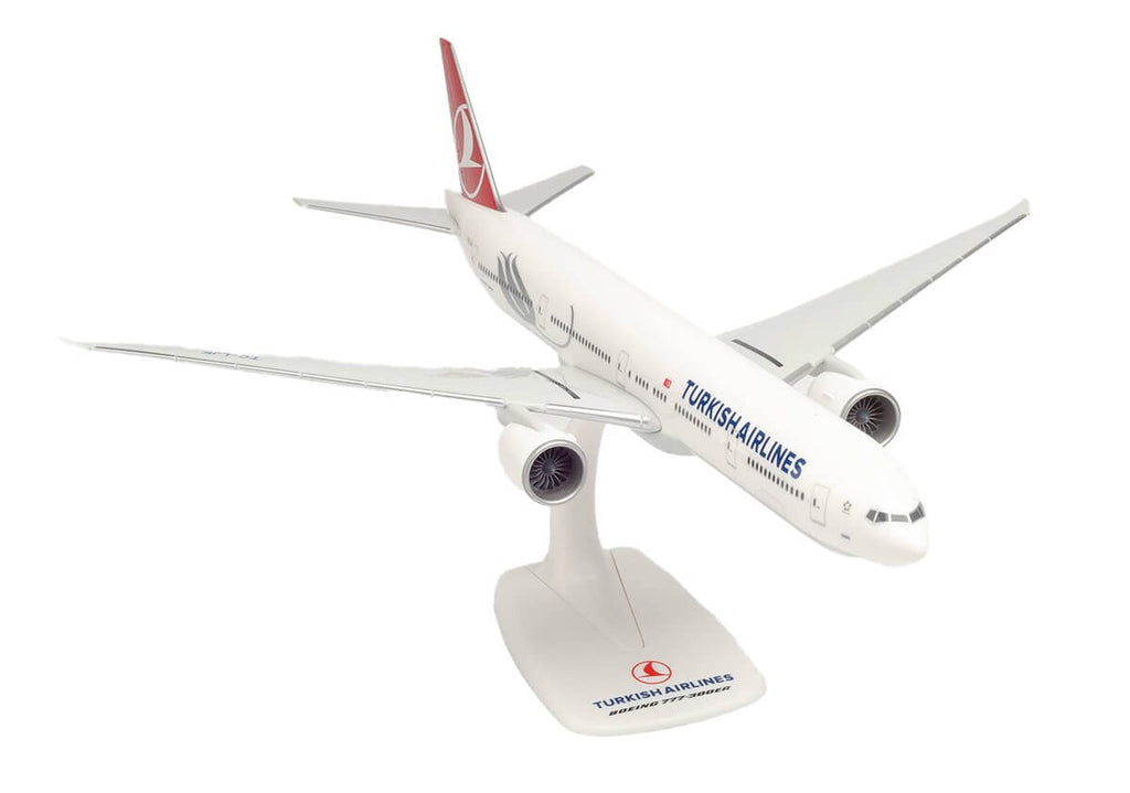 Boeing 777-300ER Turkish Airlines Model with Stand – 1/200 Scale Herpa Wings 1