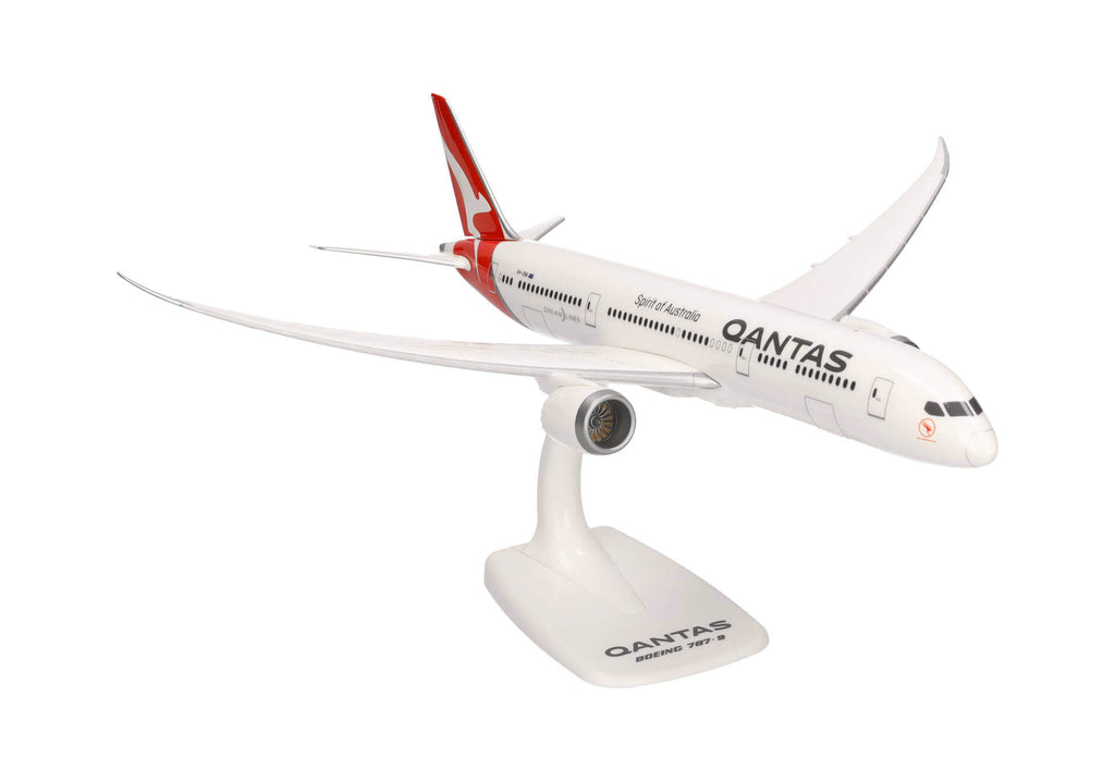 Boeing 787-9 Qantas Model with Stand 2